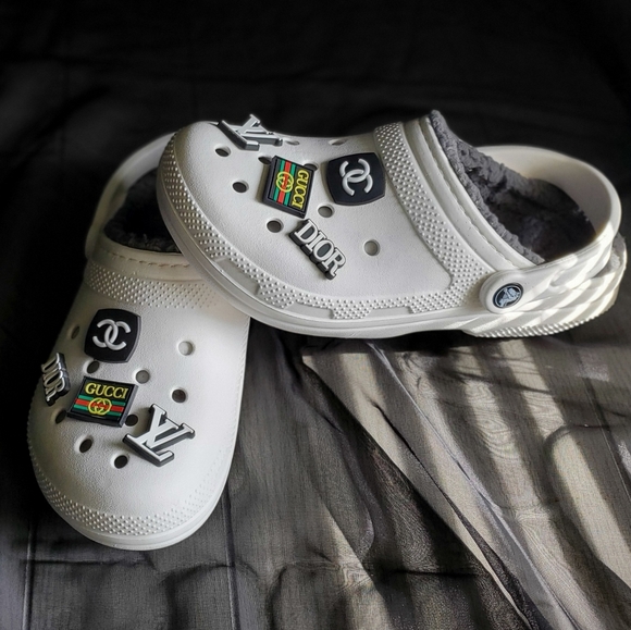 Crocs Clogs with Designer Charms - Picture 2 of 8